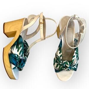 Sanctuary Reggae Womens Ankle Strap Platform Block Heel size 8.5